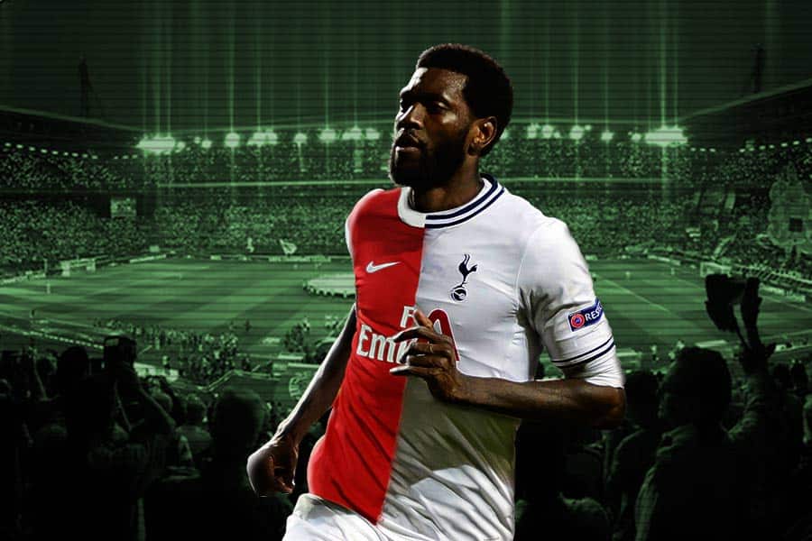 Emmanuel Adebayor Arsenal Tottenham