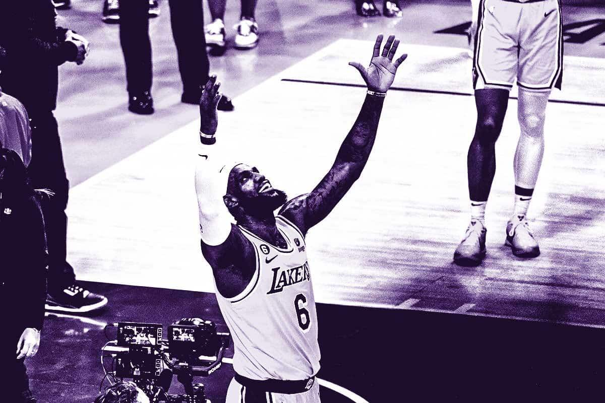 Los Angeles Lakers forward LeBron James