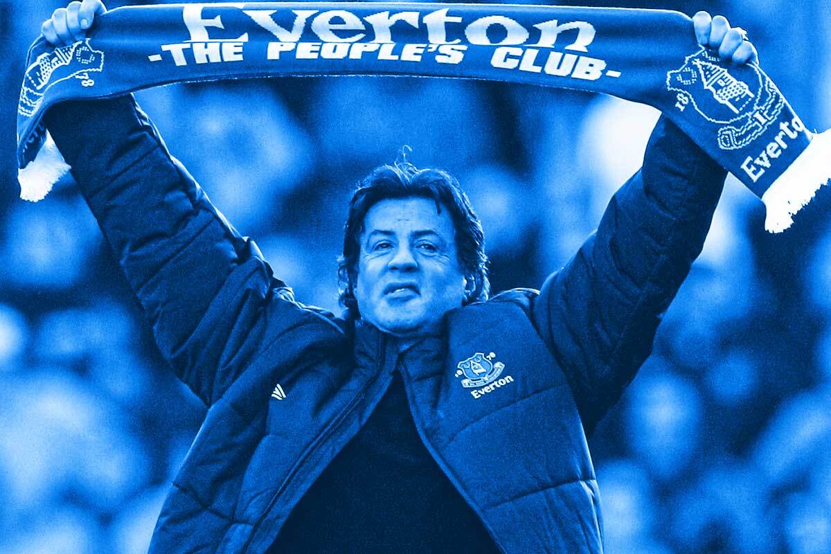 Sylvester Stallone Everton