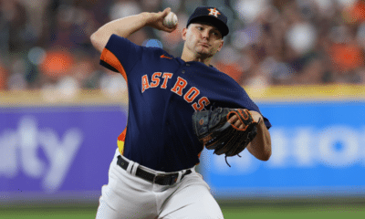 Houston Astros starting pitcher Brandon Bielak