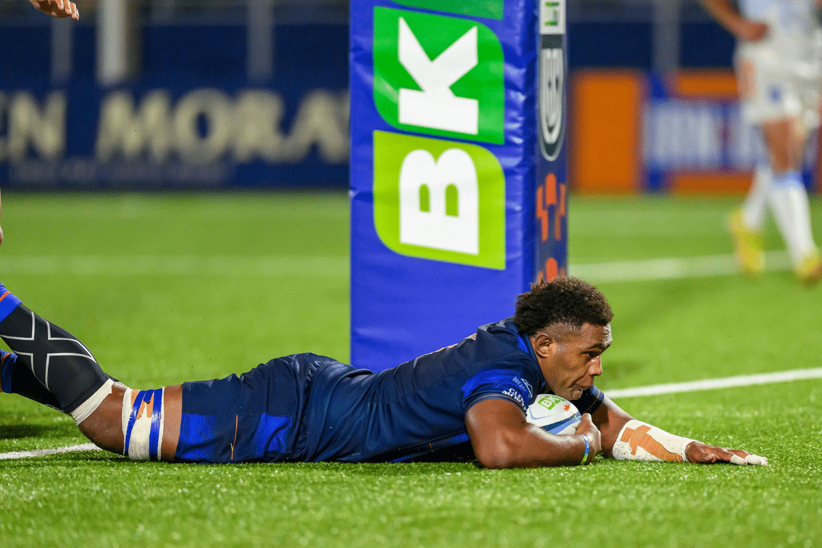 Viliame Mata of Edinburgh Rugby